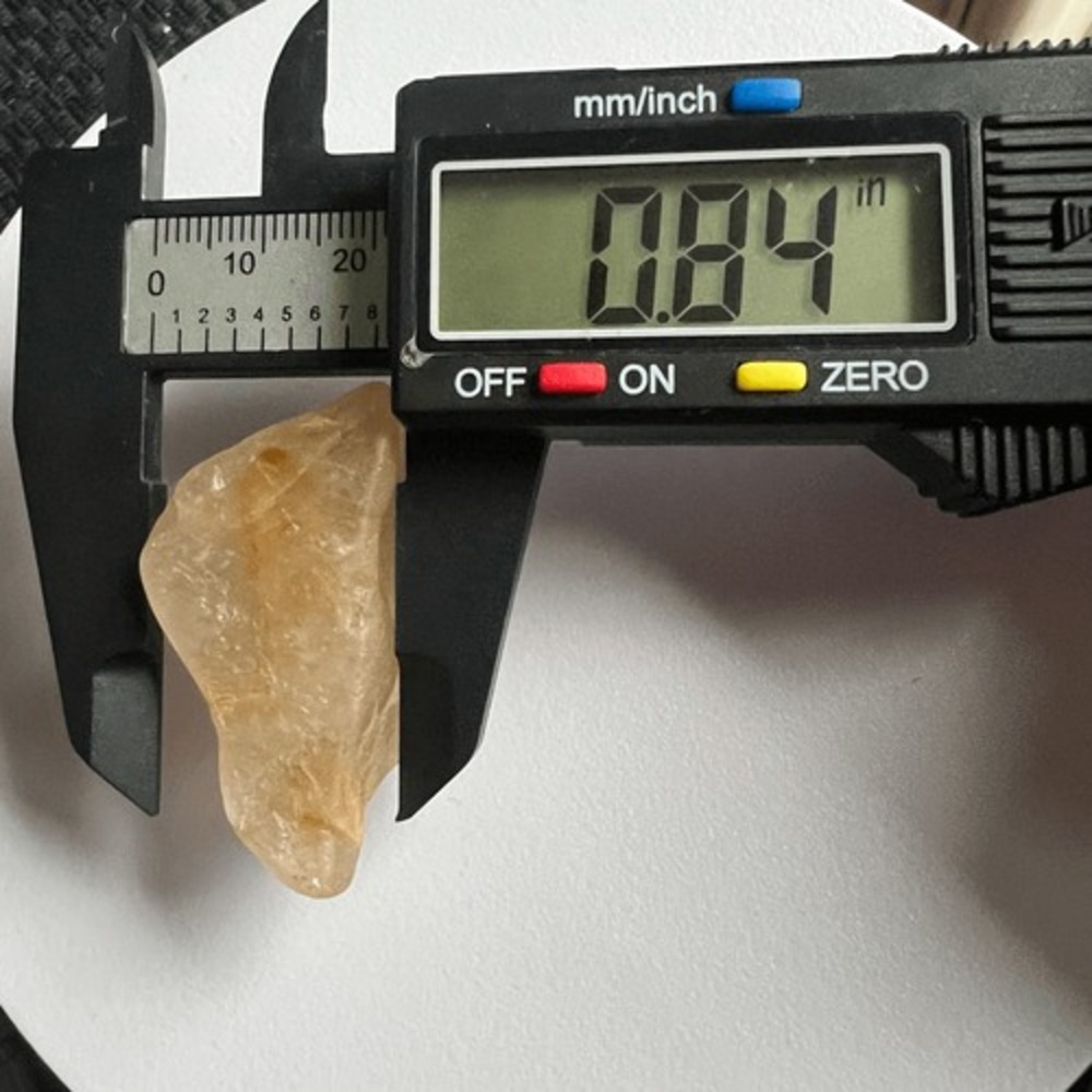 Golden Rutilated Quartz‎ Crystal Freeform - Picture 11 of 14